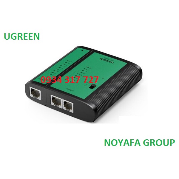Máy test mạng Ugreen 10950 cao cấp tặng pin 9V