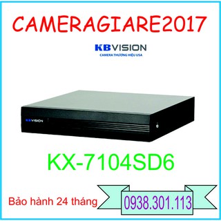 Đầu ghi hình 4 kênh 5 in 1 KBVISION KX-A7104SD6