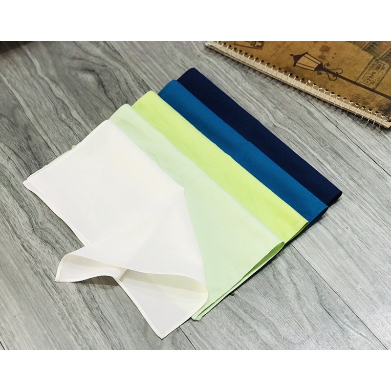 Khăn tay thô trơn kích thước 25*25cm