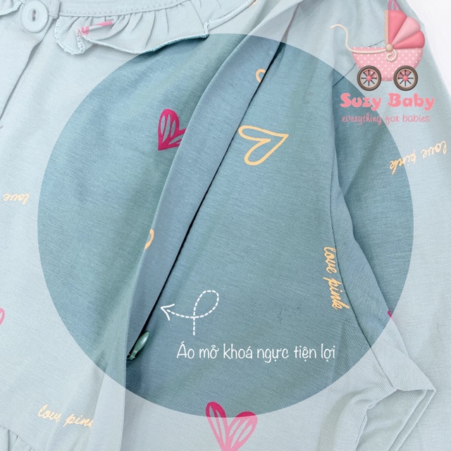 BỘ MẸ SAU SINH MỞ KHOÁ NGỰC