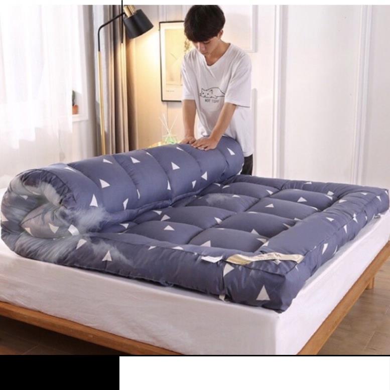 (Hàng Mới Về) Nệm Topper xuất nhật loại dày 9cmx5cm trải giường sàn cao cấp , tấm nệm Topper bảo vệ giường xuất nhật cao