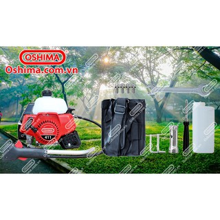 Máy cắt cỏ Oshima 411 bạc