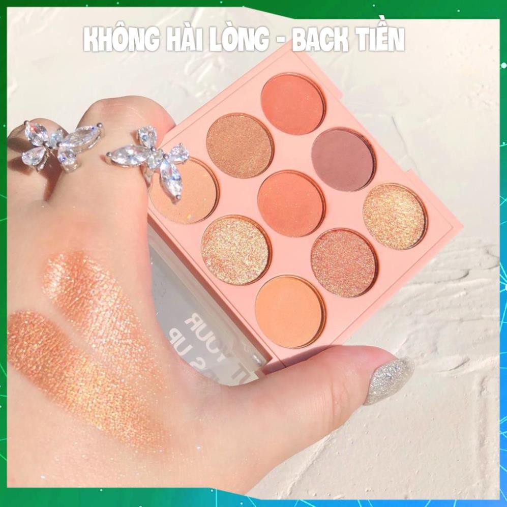 [HÀNG CHÍNH HÃNG] Bảng Phấn mắt Hàng Nội Địa Trung Sweet Mint 9 Ô Phấn Lâu Trôi Bền Màu Mỏng Mịn Nhẹ KING DC | BigBuy360 - bigbuy360.vn