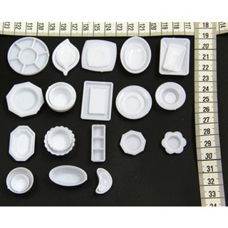 Set 33 món chén dĩa mini trang trí mô hình, Bỏ Túi Mù