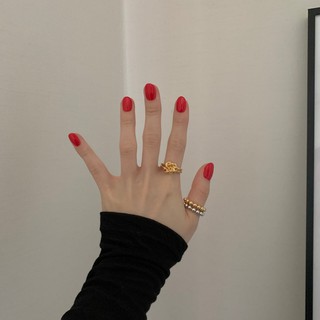 Nhẫn nút thắt Modleaf Double knot ring Hàn Quốc