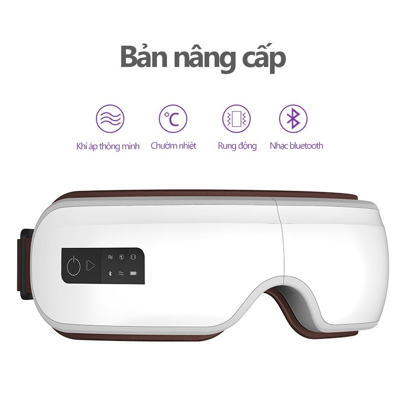 Máy massage mắt EM-1901 giúp thư giãn giảm stress, căng thẳng, mệt mỏi thông minh.