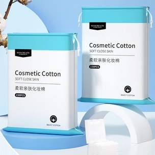Bông Tẩy Trang 3 Lớp Cotton MayCreate Bông Tẩy Trang Mềm Mịn Thấm Hút Nhanh Surica BTT05 (230c)