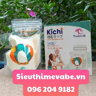 sỉ 12 hộp 50 túi trữ sữa kichilacho 250ml