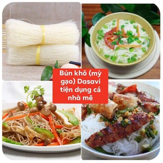 Bún gạo khô, Mỳ gạo khô nấu đơn giản mà dễ ăn già trẻ đều thích