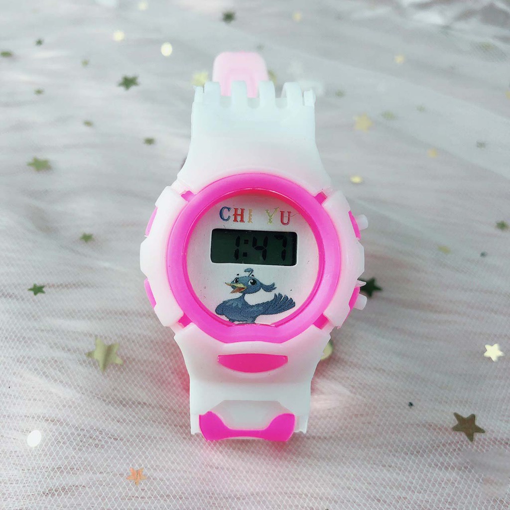 Đồng hồ điện tử trẻ em Led Chi Yu CY02 mẫu mới tuyệt đẹp