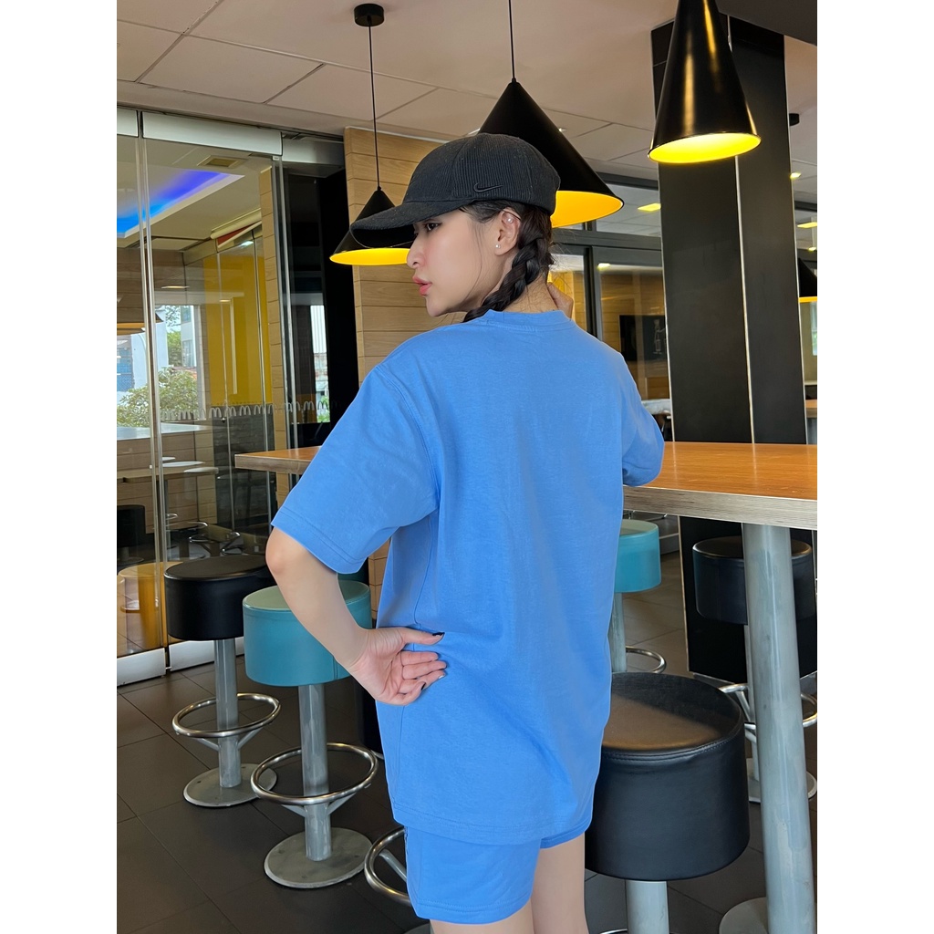 (HÀNG XUẤT XỊN) Áo thun tay dài thêu hình Sweater Lifework Long sleeve T-shirt Blue Full tem-tag, Size S M L Có quần sho