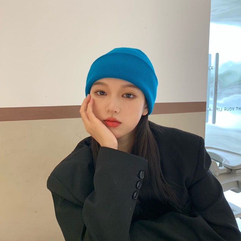 Mũ len dệt kim phong cách thời trang hàn quốc dành cho cặp đôi