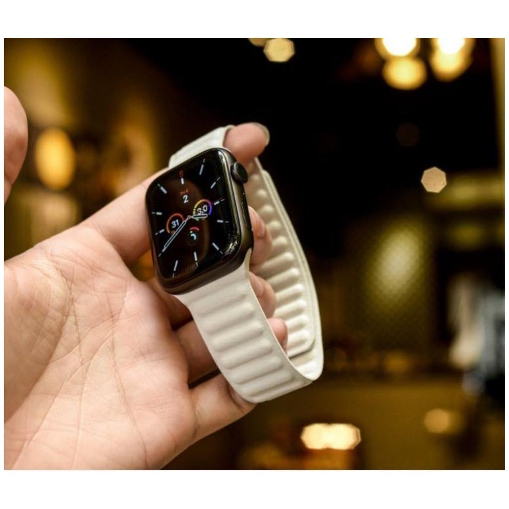 Dây đeo đồng hồ Apple Watch mẫu da Leather Link