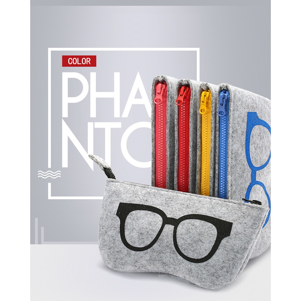 Túi đựng mắt kính phong cách vintage Samjune