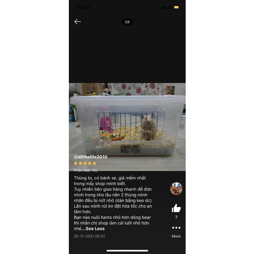 Lồng hamster thiết kế từ thùng