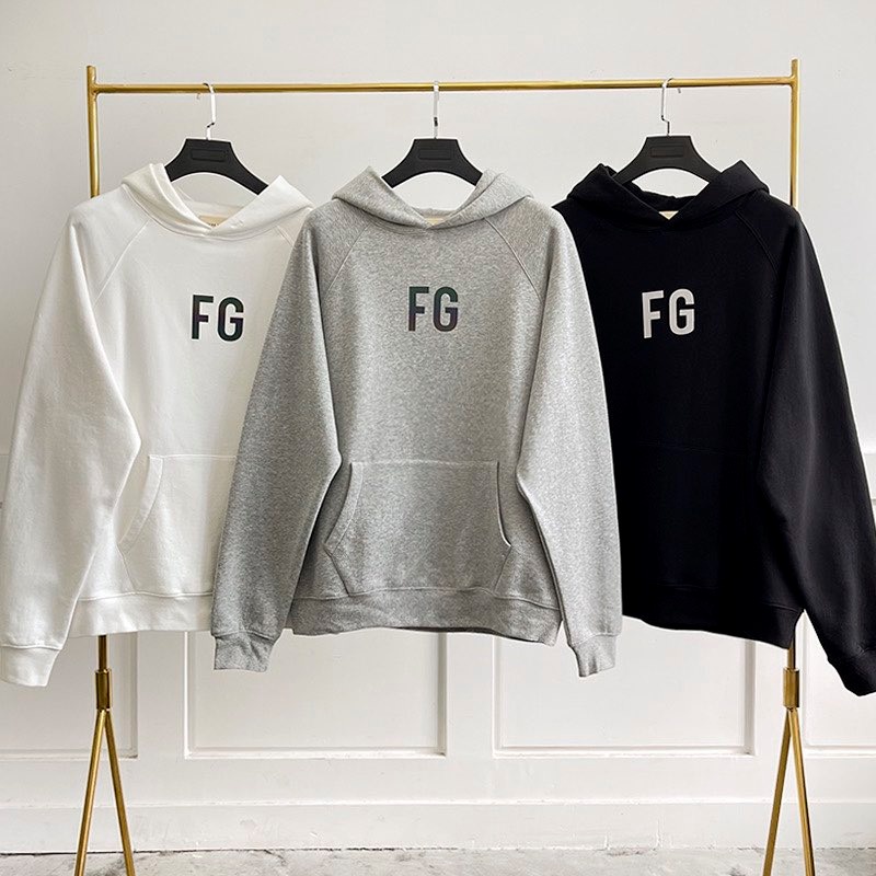 Áo hoodie fear of god FG phản quang , áo nỉ mũ unisex street style , Cocmer_vn