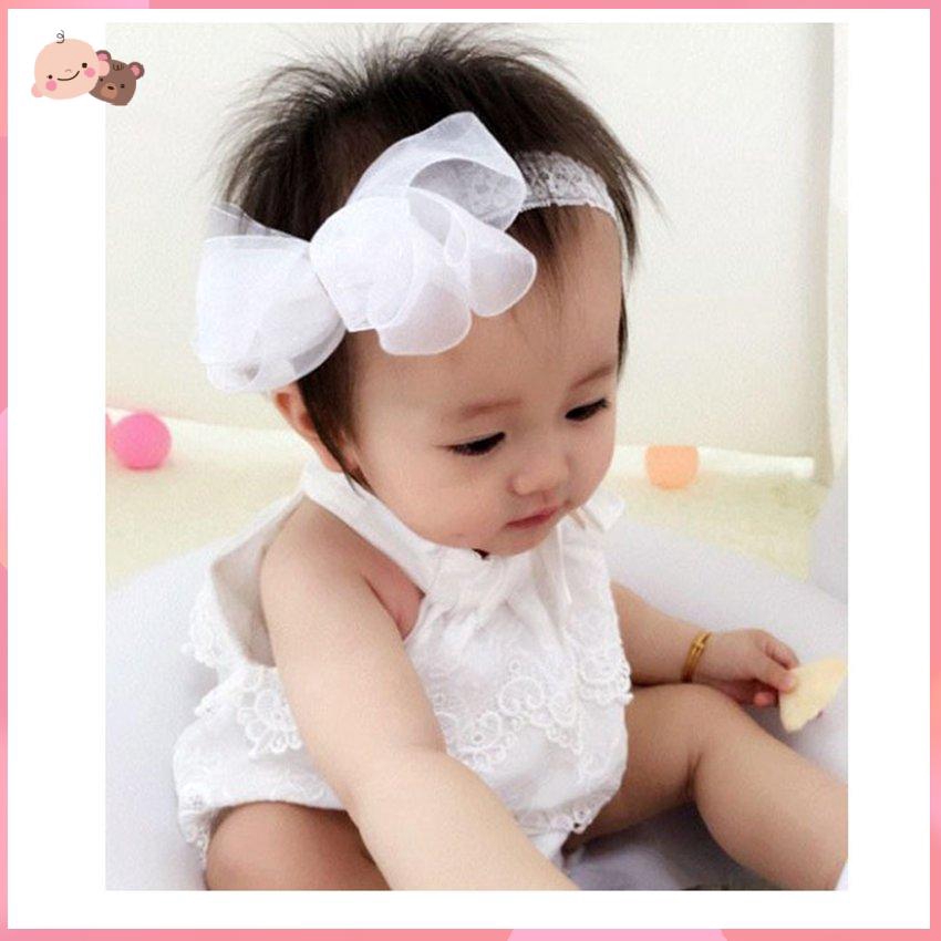 Băng Đô Ren Cài Tóc Mềm Mại Thiết Kế Đơn Giản Phong Cách Hàn Quốc