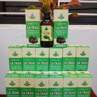 NƯỚC CẤT LÁ TRẦU NGUYÊN CHẤT