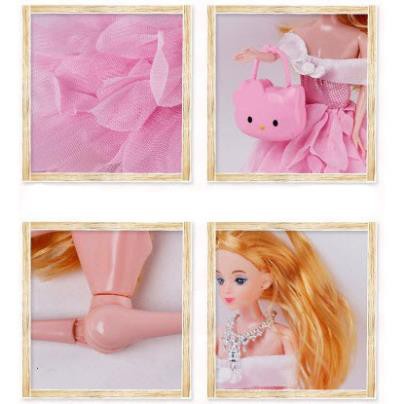 Bộ Đồ Chơi Búp Bê Barbie Loai Đẹp Cao 30cm - Đồ Chơi Búp Bê Công Chúa Cho Trẻ Em