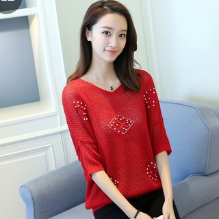 Áo len dệt kim xinh xắn - thoitrangtop - AL086