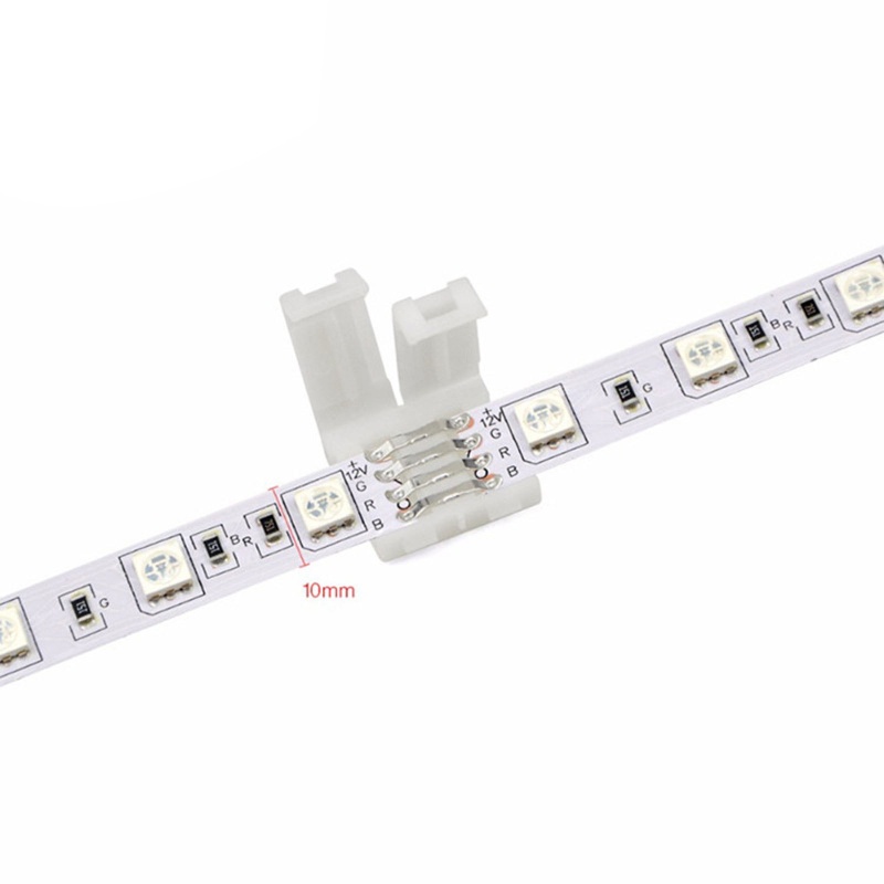 Set 20 Đầu Nối Dây Điện Đèn Led 4 Pin Chữ L Chuyên Dụng