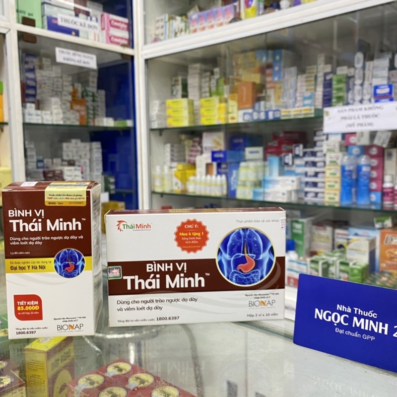 ✅ [Chính Hãng] Bình Vị Thái Minh dùng cho người trào ngược dạ dày viêm loét dạ dày