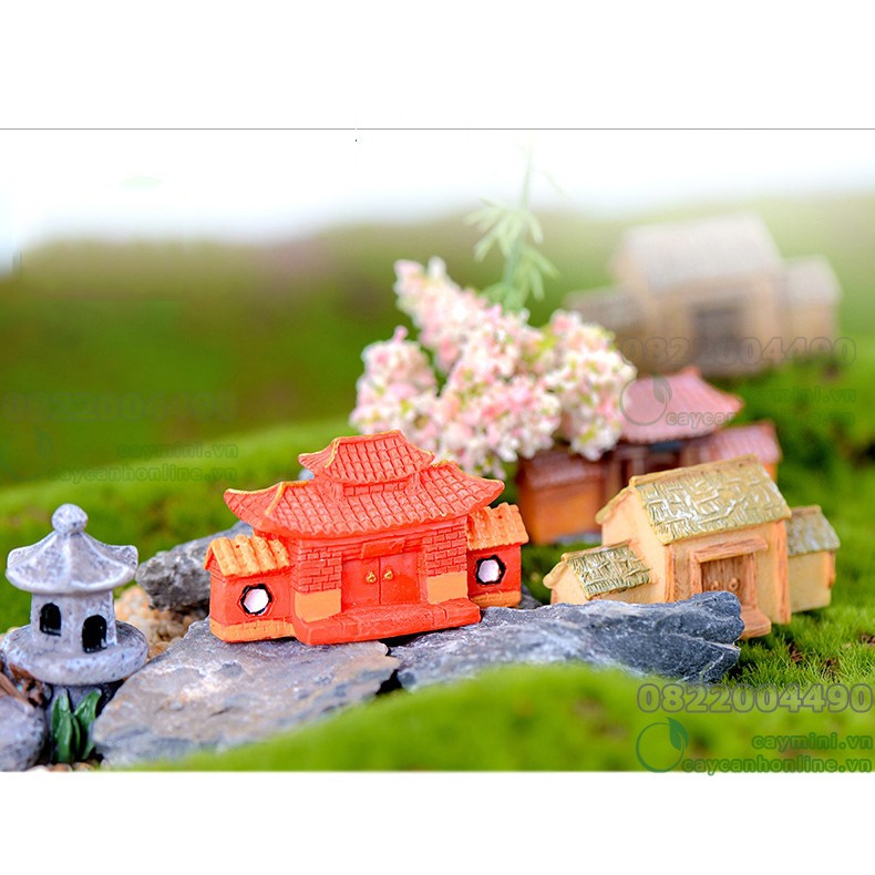 Cổng nhà cổ - Phụ kiện tiểu cảnh, Hồ cá, Bể cá. trang trí terrarium