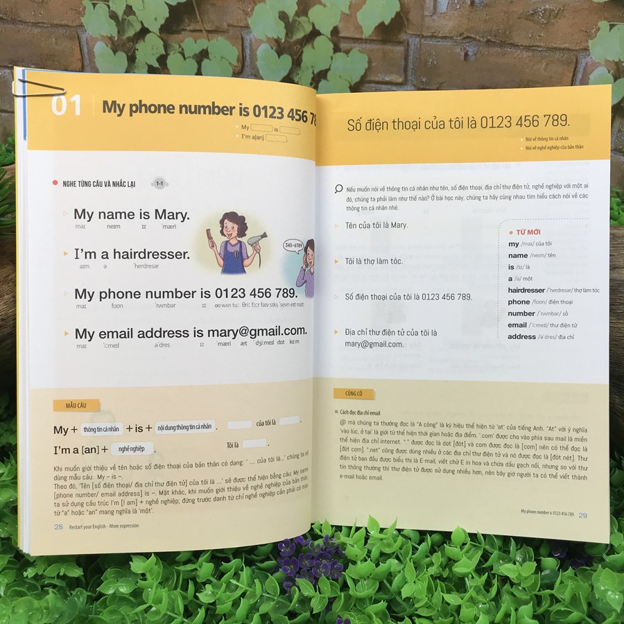 Sách - Yêu Lại Tiếng Anh Từ Đầu - Restart Your English - More Expression Tặng Kèm Bookmark