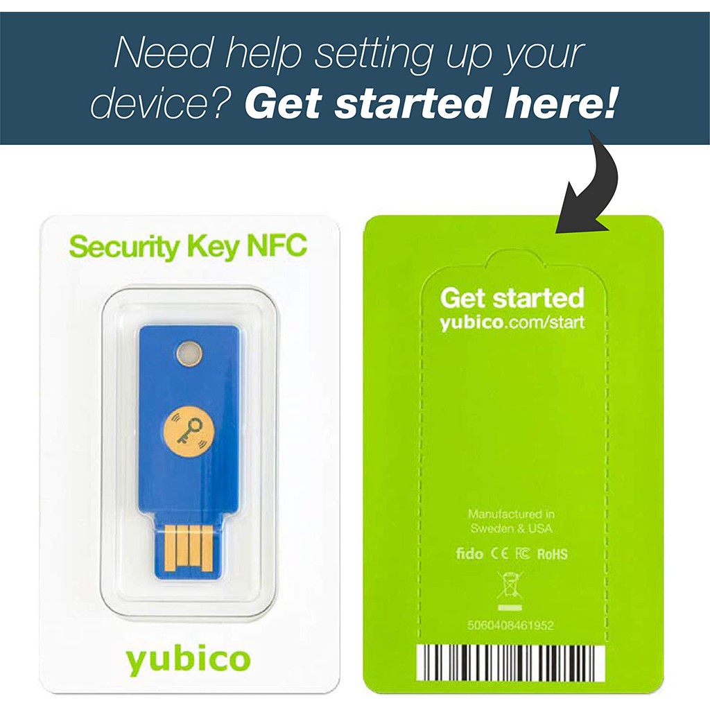 Khóa bảo mật Yubico Security Key NFC