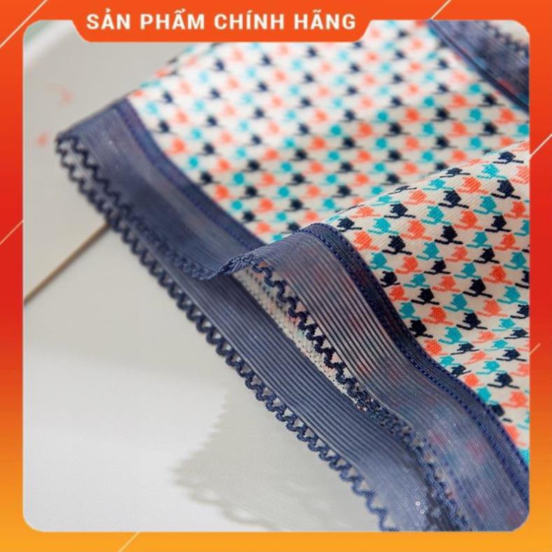 Quần Lót Nữ ❤️ Quần lót Nữ Cotton Cao Cấp Mềm Mịn Viền Ren Phối Họa Tiết Nổi Bật  0742