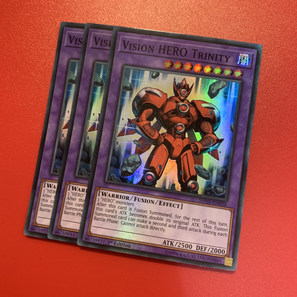 [EN][Thẻ Bài Yugioh Chính Hãng] Vision Hero Trinity