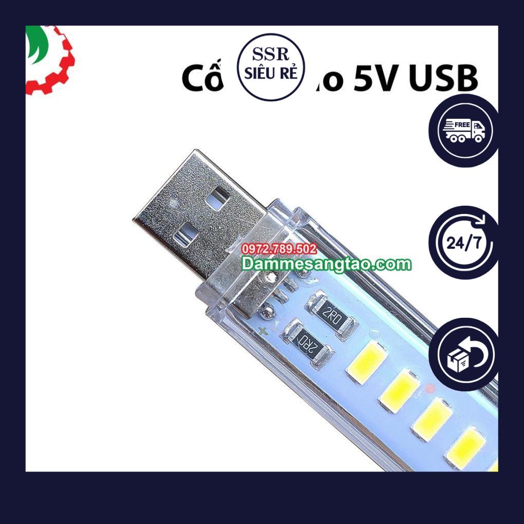 Đèn led 24 bóng siêu sáng cổng Usb (PD2026)