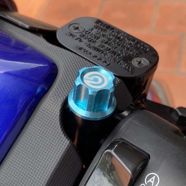 Ốc Bịt Chân Gương Kiểu Salaya Nhôm CNC Cho Xe Máy 1 Chiếc 10mm