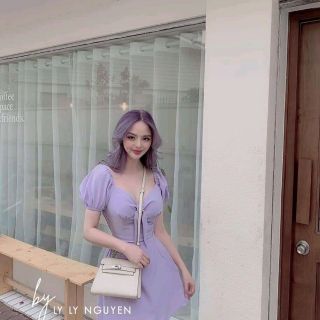 Đơn váy của chị Su Kem Bầu