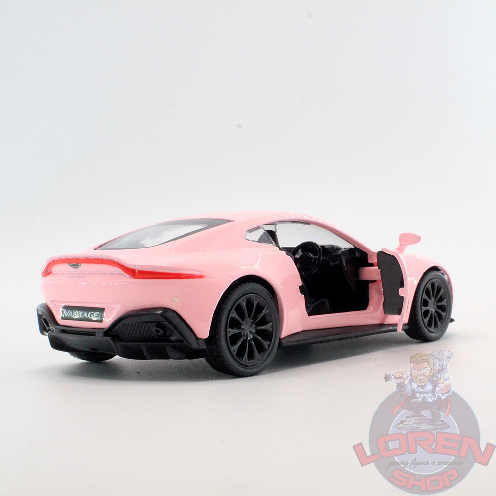 Mô hình ô tô kim loại tỷ lệ 1:36, siêu xe đồ chơi chạy cót Aston Martin Vantage lorenshop