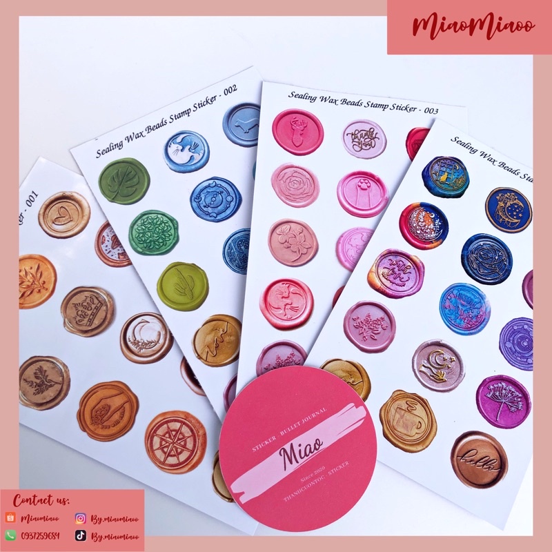 Bullet Journal Stamp Sticker - A6