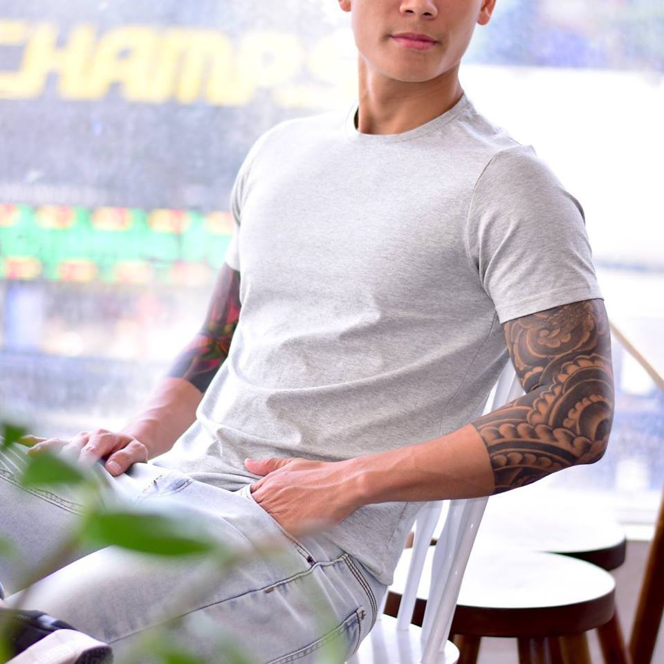 Áo Thun Nam Trơn Đẹp Áo Phông Nam Basic Vải Dày Mịn | BigBuy360 - bigbuy360.vn