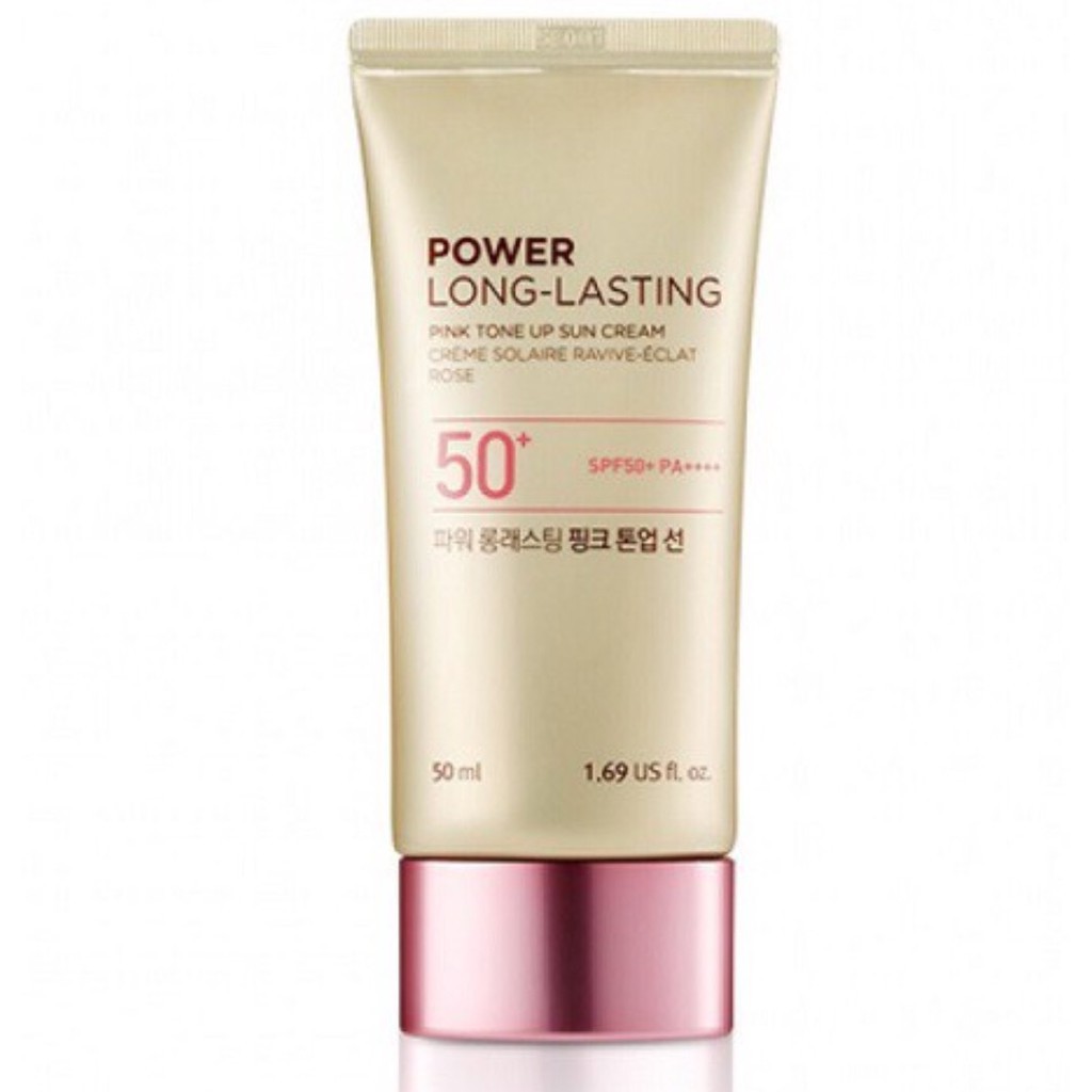 Kem Chống nắng lâu trôi Power Long -Lasting- the face shop-Amipharma - FREESHIP 99k