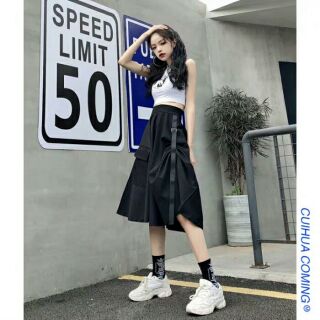 Chân váy dài ulzzang (skirt chain)