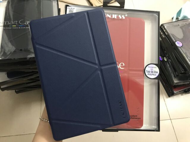 Bao da Onjess cho Samsung Tab S6 lite/ P610/ P615 chính hãng nhiều màu