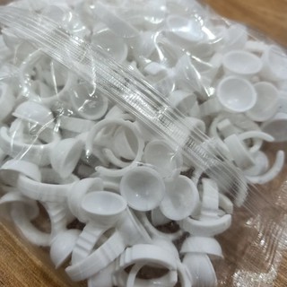 Nhẫn đựng keo nối mi ( 100 chiếc )