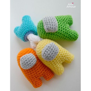 Móc Khóa Handmade Among Us bằng len