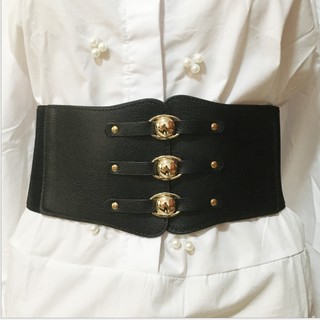 Đai váy Belt chun co giãn da bản siêu to 10.5cm THÍT 3 CÚC