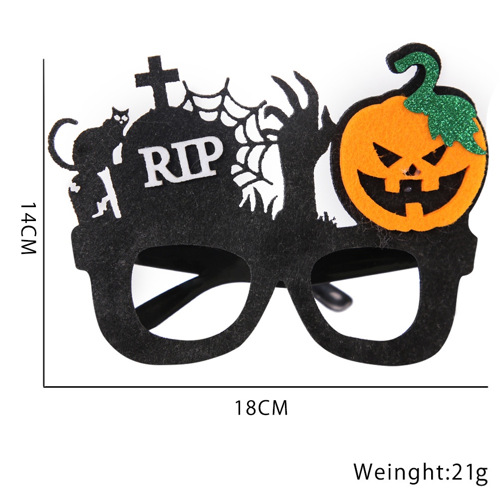 Mắt Kính Hóa Trang Halloween Hình Bộ Xương Độc Đáo