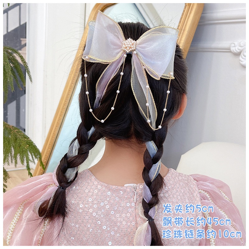 Kẹp Tóc Nơ Xinh Xắn Cho Bé Gái