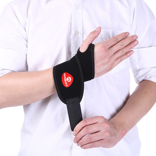 Đai bảo vệ cổ tay khi tập gym (Màu đen)
