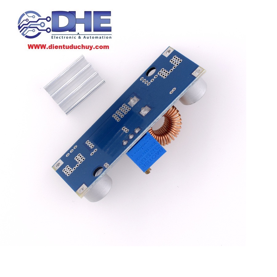 MẠCH HẠ ÁP DC DC XL4015, TẢI TỐI ĐA 5A, CÔNG SUẤT CAO HƠN LM2596S, ĐẦU VÀO 4-38V, ĐẦU RA ĐIỀU CHỈNH ĐƯỢC 1.25-36V