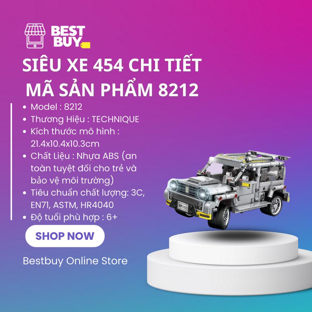 Mô Hình Lắp Ráp Siêu Xe 454 Chi Tiết Mã Sản Phẩm 8212