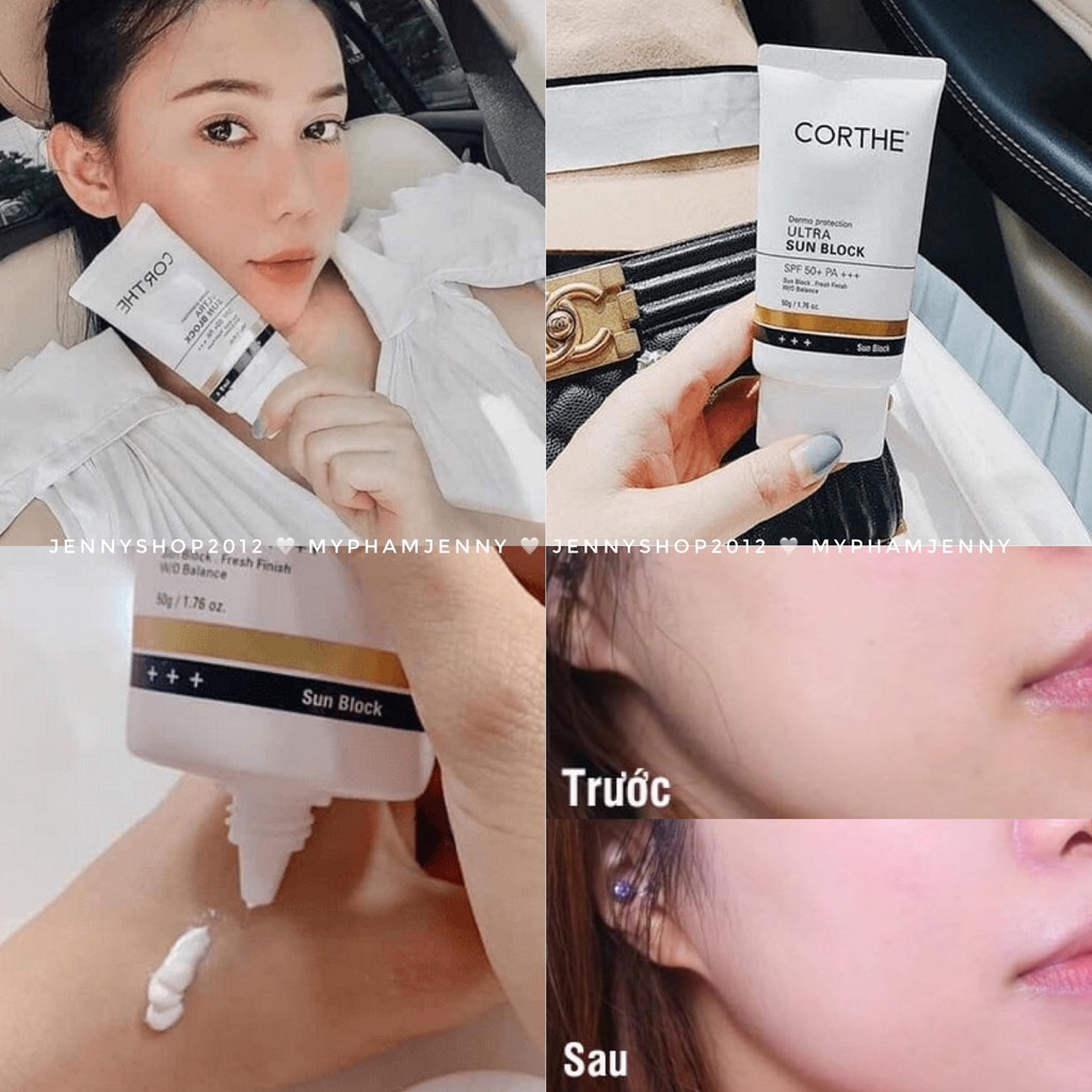 Kem Chống Nắng Corthe Ultra Sun Block SPF50+ PA+++