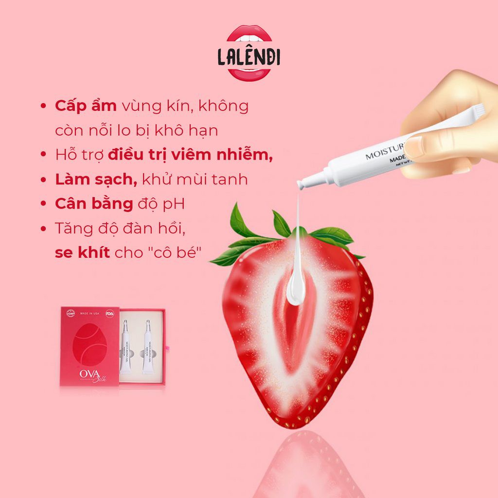 Gel bôi trơn Ovasilk cấp ẩm vùng kín